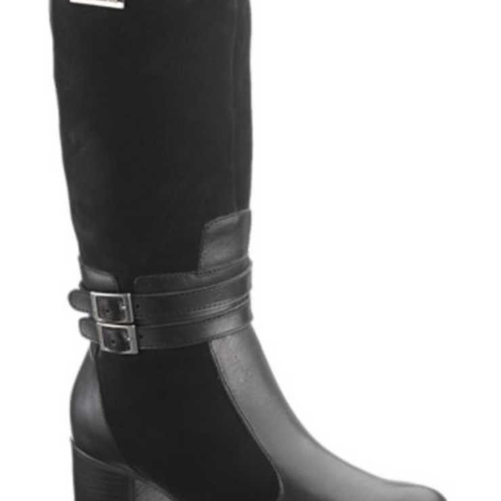 Harley Davidson Leather High Heel Boots